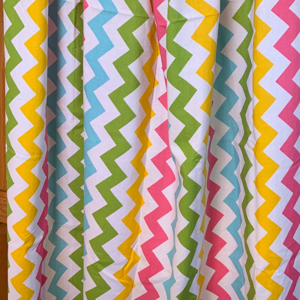 Pure Cotton Zig-Zag Sewing Fabric